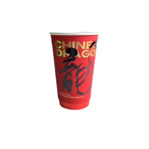 纸杯（红色，金反光）