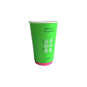 纸杯（绿色，银色反光）